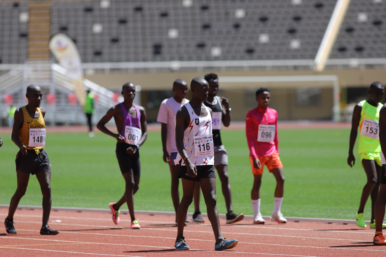 MMU athletes at track event