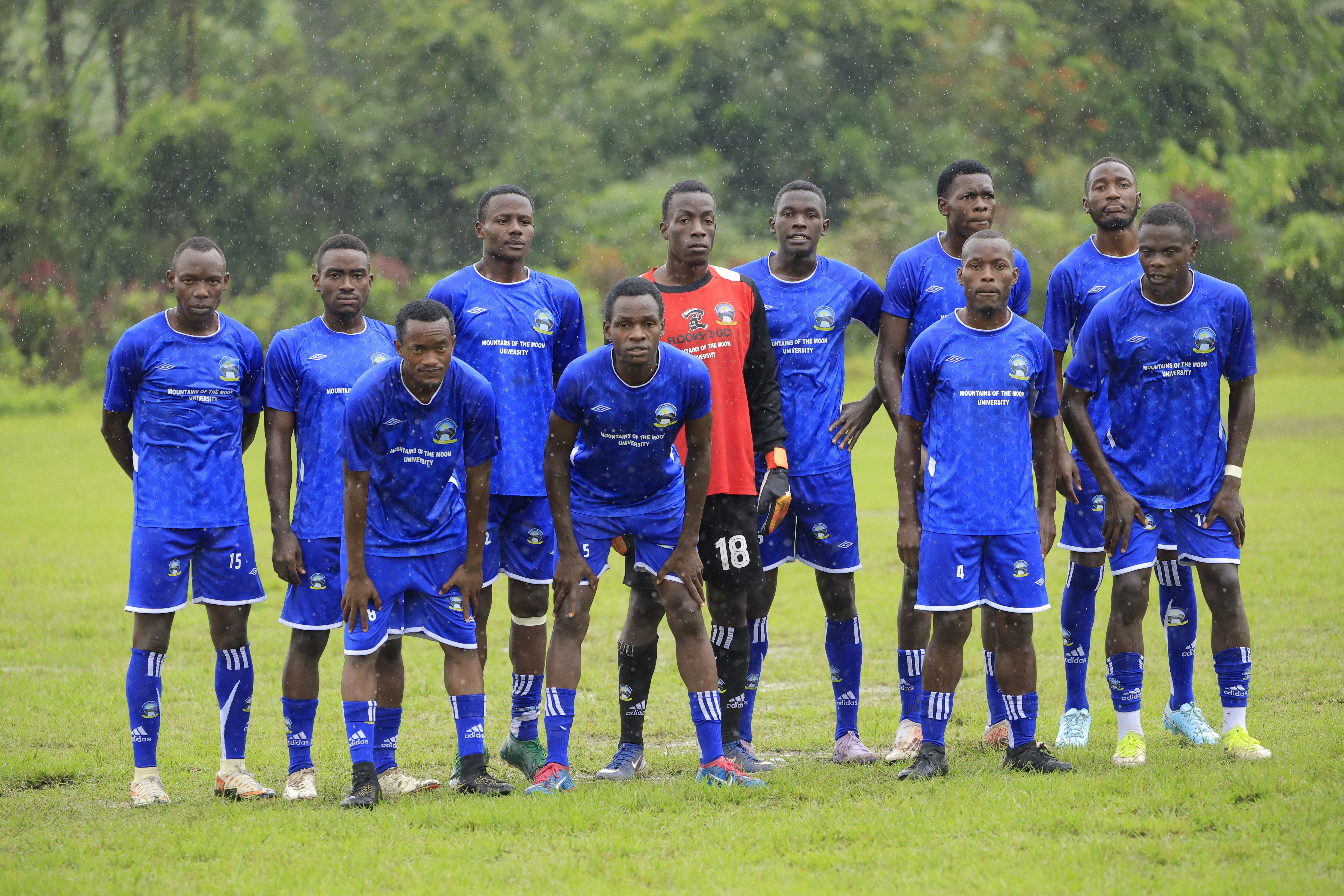 MMU football match action